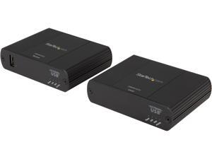 StarTech USB2001EXT2 1 Port USB 2.0 over Cat5 / Cat6 Ethernet Extender - up to 330ft (100m) StarTech USB2001EXT2 1 Port USB 2.0 over Cat5 / Cat6 Ethernet Extender - up to 330ft (100m)