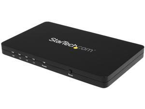 StarTech ST124HD4K 4K HDMI® 4-Port Video Splitter – 1x4 HDMI Splitter w/ Solid Aluminum Housing – 4K 30Hz StarTech ST124HD4K 4K HDMI® 4-Port Video Splitter – 1x4 HDMI Splitter w/ Solid Aluminum Housing – 4K 30Hz