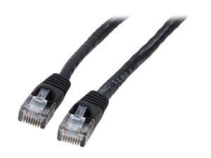 Coboc CY-CAT6-02-BK 2ft. 24AWG Snagless Cat 6 Black Color 550MHz UTP Ethernet Stranded Copper Patch cord /Molded Network lan Cable Coboc CY-CAT6-02-BK 2ft. 24AWG Snagless Cat 6 Black Color 550MHz UTP Ethernet Stranded Copper Patch cord /Molded Network lan Cable