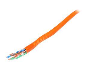 Coboc CY-CAT6-1K(CM)-ST-OR 1000ft. 24AWG Cat 6 Orange Color 550MHz UTP Stranded Copper Bulk Ethernet Network lan Cable Coboc CY-CAT6-1K(CM)-ST-OR 1000ft. 24AWG Cat 6 Orange Color 550MHz UTP Stranded Copper Bulk Ethernet Network lan Cable