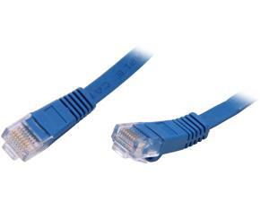 Coboc CY-CAT5E-07-Blue 7ft. 30AWG Cat 5E Blue Color 350MHz UTP Flat Ethernet Stranded Copper Patch cord /Molded Network lan Cable Coboc CY-CAT5E-07-Blue 7ft. 30AWG Cat 5E Blue Color 350MHz UTP Flat Ethernet Stranded Copper Patch cord /Molded Network lan Cable