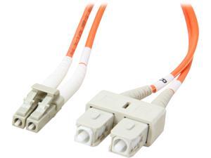 Coboc CY-OM1-LC/SC-2 6.56 ft. Orange Multimode 62.5/125 Duplex LSZH Fiber Patch Cable LC - SC,M-M Coboc CY-OM1-LC/SC-2 6.56 ft. Orange Multimode 62.5/125 Duplex LSZH Fiber Patch Cable LC - SC,M-M
