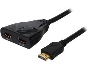 Coboc HA-HMSW-2X1PT 2 Port 2 in 1 out Pigtail HDMI Amplified Switch switcher w/ 3D HDCP 1080P Support,with 3ft Pigtail Cable Coboc HA-HMSW-2X1PT 2 Port 2 in 1 out Pigtail HDMI Amplified Switch switcher w/ 3D HDCP 1080P Support,with 3ft Pigtail Cable