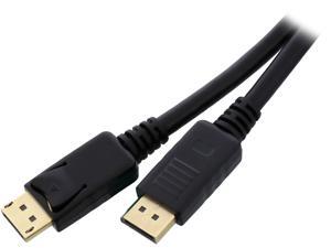 Coboc CL-DP-HBR2-10-BK 10 ft. Black Displayport to Displayport DisplayPort Cable Male to Male Coboc CL-DP-HBR2-10-BK 10 ft. Black Displayport to Displayport DisplayPort Cable Male to Male