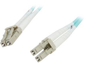 Coboc CY-OM3-LC/LC-1 3.28 ft. 10Gb Aqua Multimode 50/125 Duplex LSZH Fiber Patch Cable LC - LC,M-M Coboc CY-OM3-LC/LC-1 3.28 ft. 10Gb Aqua Multimode 50/125 Duplex LSZH Fiber Patch Cable LC - LC,M-M