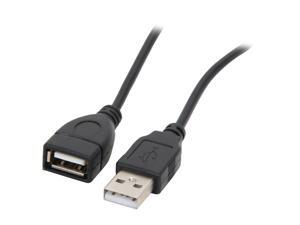 Kaybles USB-MF-BK-6FT 6 ft. Black USB cable A/male to A/Female in Black Color 6 feet - OEM Kaybles USB-MF-BK-6FT 6 ft. Black USB cable A/male to A/Female in Black Color 6 feet - OEM