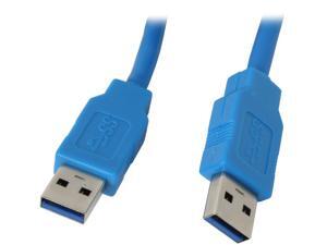 Kaybles USB3-MM-10FT 10 ft. Blue USB 3.0 A Male to A Male Cable in Blue Color 10 feet - OEM Kaybles USB3-MM-10FT 10 ft. Blue USB 3.0 A Male to A Male Cable in Blue Color 10 feet - OEM
