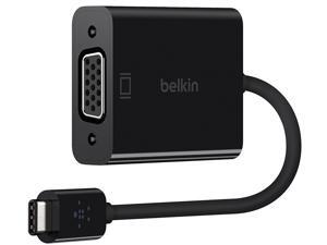 Belkin F2CU037btBLK USB-C to VGA Adapter (Also Known as USB Type-C) Belkin F2CU037btBLK USB-C to VGA Adapter (Also Known as USB Type-C)