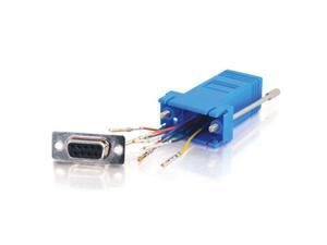 C2G RJ45/DB9F Modular Adapter C2G RJ45/DB9F Modular Adapter