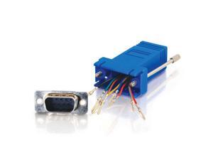 C2G RJ45/DB9M Modular Adapter C2G RJ45/DB9M Modular Adapter