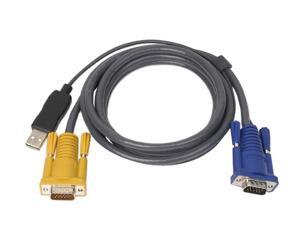 ATEN 6 ft. PS/2 to USB Intelligent KVM Cable 2L5202UP ATEN 6 ft. PS/2 to USB Intelligent KVM Cable 2L5202UP