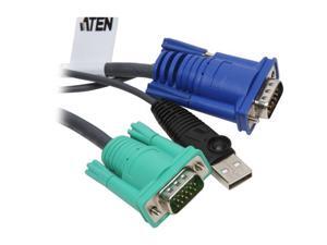 ATEN 4 ft. USB Intelligent KVM Cable 2L5201U ATEN 4 ft. USB Intelligent KVM Cable 2L5201U