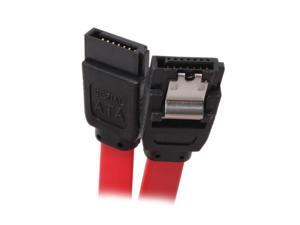 Nippon Labs Premium 36" (3 ft.) SATA II Cable with locking latch for SATA I and SATA II Hard Drive 3ft Model SATA-L1-R 3 feet Nippon Labs Premium 36" (3 ft.) SATA II Cable with locking latch for SATA I and SATA II Hard Drive 3ft Model SATA-L1-R 3 feet