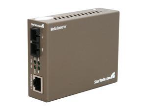StarTech 1000 Mbps Gigabit Single-Mode Fiber Ethernet Media Converter SC - Convert and extend a Gigabit Ethernet connection up to 15 km over Single Mode SC fiber - fiber converter -gigabit converter StarTech 1000 Mbps Gigabit Single-Mode Fiber Ethernet Media Converter SC - Convert and extend a Gigabit Ethernet connection up to 15 km over Single Mode SC fiber - fiber converter -gigabit converter