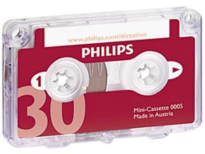 Philips LFH000560 Audio & Dictation Mini Cassette, 30 Minutes (15 x 2), 10/Pack Philips LFH000560 Audio & Dictation Mini Cassette, 30 Minutes (15 x 2), 10/Pack