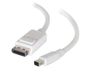 C2G 10ft Mini DisplayPort to DisplayPort Adapter Cable M/M - White C2G 10ft Mini DisplayPort to DisplayPort Adapter Cable M/M - White