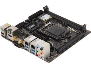 MSI Z87I LGA 1150 Intel Z87 HDMI SATA 6Gb/s USB 3.0 Mini ITX Intel Motherboard MSI Z87I LGA 1150 Intel Z87 HDMI SATA 6Gb/s USB 3.0 Mini ITX Intel Motherboard