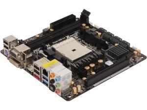 ASRock FM2A85X-ITX FM2 AMD A85X (Hudson D4) SATA 6Gb/s USB 3.0 HDMI Mini ITX AMD Motherboard with UEFI BIOS ASRock FM2A85X-ITX FM2 AMD A85X (Hudson D4) SATA 6Gb/s USB 3.0 HDMI Mini ITX AMD Motherboard with UEFI BIOS