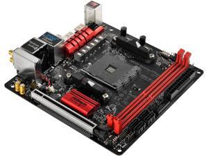 ASRock AB350 Gaming-ITX/ac AM4 AMD B350 SATA 6Gb/s USB 3.0 HDMI Mini ITX AMD Motherboard ASRock AB350 Gaming-ITX/ac AM4 AMD B350 SATA 6Gb/s USB 3.0 HDMI Mini ITX AMD Motherboard
