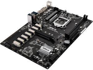 ASRock H110 Pro BTC+ LGA 1151 Intel H110 SATA 6Gb/s USB 3.0 ATX Intel Motherboard ASRock H110 Pro BTC+ LGA 1151 Intel H110 SATA 6Gb/s USB 3.0 ATX Intel Motherboard