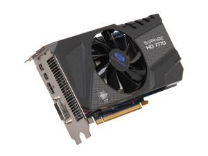 SAPPHIRE Radeon HD 7770 GHz Edition OC 1GB 128-bit GDDR5 PCI Express 3.0 x16 HDCP Ready Video Card (11201-02-20G) SAPPHIRE Radeon HD 7770 GHz Edition OC 1GB 128-bit GDDR5 PCI Express 3.0 x16 HDCP Ready Video Card (11201-02-20G)