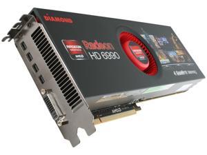 DIAMOND HD 6000 Radeon HD 6990 DirectX 11 6990PE54G 4GB 256-Bit GDDR5 PCI Express 2.1 x16 HDCP Ready CrossFireX Support Plug-in Card Video Card DIAMOND HD 6000 Radeon HD 6990 DirectX 11 6990PE54G 4GB 256-Bit GDDR5 PCI Express 2.1 x16 HDCP Ready CrossFireX Support Plug-in Card Video Card