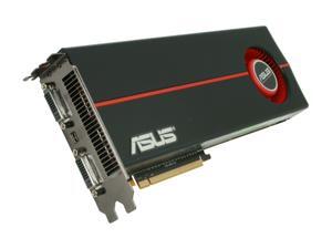 ASUS HD 5000 Radeon HD 5970 DirectX 11 EAH5970/2DIS/2GD5 2GB 512 (256 x 2)-Bit GDDR5 PCI Express 2.1 x16 HDCP Ready CrossFireX Support Dual GPU Onboard CrossFire Video Card w/ Eyefinity ASUS HD 5000 Radeon HD 5970 DirectX 11 EAH5970/2DIS/2GD5 2GB 512 (256 x 2)-Bit GDDR5 PCI Express 2.1 x16 HDCP Ready CrossFireX Support Dual GPU Onboard CrossFire Video Card w/ Eyefinity