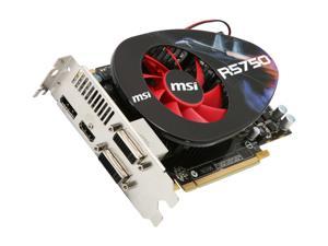 MSI Radeon HD 5750 R5750-PM2D1G Video Card