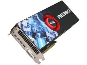 MSI Radeon HD 6990 DirectX 11 R6990-4PD4GD5 4GB 256-Bit GDDR5 PCI Express 2.1 x16 HDCP Ready CrossFireX Support Video Card with Eyefinity MSI Radeon HD 6990 DirectX 11 R6990-4PD4GD5 4GB 256-Bit GDDR5 PCI Express 2.1 x16 HDCP Ready CrossFireX Support Video Card with Eyefinity
