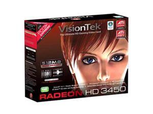 VisionTek Radeon HD 3450 DirectX 10.1 900302 512MB 64-Bit DDR2 PCI Video Card VisionTek Radeon HD 3450 DirectX 10.1 900302 512MB 64-Bit DDR2 PCI Video Card