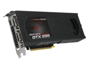 EVGA GeForce GTX 295 DirectX 10 017-P3-1291-AR 1792MB 896 (448 x 2)-Bit GDDR3 PCI Express 2.0 x16 HDCP Ready SLI Support Video Card EVGA GeForce GTX 295 DirectX 10 017-P3-1291-AR 1792MB 896 (448 x 2)-Bit GDDR3 PCI Express 2.0 x16 HDCP Ready SLI Support Video Card
