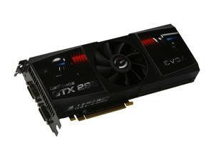 EVGA 017-P3-1296-AR GeForce GTX 295 Superclocked Edition 1792MB 896 (448 x 2)-bit DDR3 PCI Express 2.0 x16 HDCP Ready SLI Supported Video Card EVGA 017-P3-1296-AR GeForce GTX 295 Superclocked Edition 1792MB 896 (448 x 2)-bit DDR3 PCI Express 2.0 x16 HDCP Ready SLI Supported Video Card
