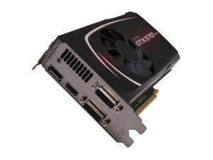 EVGA GeForce GTX 570 (Fermi) DirectX 11 025-P3-1579-RX 2560MB 320-Bit GDDR5 PCI Express 2.0 x16 HDCP Ready SLI Support Video Card EVGA GeForce GTX 570 (Fermi) DirectX 11 025-P3-1579-RX 2560MB 320-Bit GDDR5 PCI Express 2.0 x16 HDCP Ready SLI Support Video Card