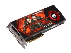 PowerColor HD 5000 Radeon HD 5970 (Hemlock) DirectX 11 AX5970 2GBD5-MD 2GB 512 (256 x 2)-Bit GDDR5 PCI Express 2.1 x16 HDCP Ready CrossFireX Support Dual GPU Onboard CrossFire Video Card w/ Eyefinity PowerColor HD 5000 Radeon HD 5970 (Hemlock) DirectX 11 AX5970 2GBD5-MD 2GB 512 (256 x 2)-Bit GDDR5 PCI Express 2.1 x16 HDCP Ready CrossFireX Support Dual GPU Onboard CrossFire Video Card w/ Eyefinity