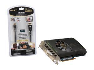 PNY GeForce GTX 560 Ti (Fermi) VCGGTX560TXPB-OC-BDL Video Card with 10ft HDMI Mini to HDMI Cable