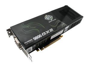 BFG Tech 9 GeForce 9800 GX2 DirectX 10 BFGE981024GX2E 1GB (512MB per GPU) 512-bit (256-bit per GPU) GDDR3 PCI Express 2.0 x16 HDCP Ready SLI Support Video Card BFG Tech 9 GeForce 9800 GX2 DirectX 10 BFGE981024GX2E 1GB (512MB per GPU) 512-bit (256-bit per GPU) GDDR3 PCI Express 2.0 x16 HDCP Ready SLI Support Video Card