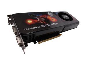 BFG Tech GTX GeForce GTX 285 DirectX 10 BFGEGTX2851024OCXE 1GB 512-Bit GDDR3 PCI Express 2.0 x16 HDCP Ready SLI Support Video Card BFG Tech GTX GeForce GTX 285 DirectX 10 BFGEGTX2851024OCXE 1GB 512-Bit GDDR3 PCI Express 2.0 x16 HDCP Ready SLI Support Video Card