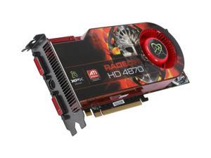 XFX Radeon HD 4870 DirectX 10.1 HD487AZDF 1GB 256-Bit GDDR5 PCI Express 2.0 x16 HDCP Ready CrossFireX Support Video Card XFX Radeon HD 4870 DirectX 10.1 HD487AZDF 1GB 256-Bit GDDR5 PCI Express 2.0 x16 HDCP Ready CrossFireX Support Video Card