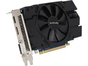 SAPPHIRE Radeon HD 7770 DirectX 11 11201-17CPO 1GB 128-Bit GDDR5 PCI Express 3.0 CrossFireX Support Video Card SAPPHIRE Radeon HD 7770 DirectX 11 11201-17CPO 1GB 128-Bit GDDR5 PCI Express 3.0 CrossFireX Support Video Card