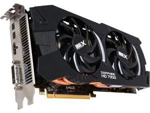 SAPPHIRE Radeon HD 7950 11196-11-CPO 3GB 384-Bit GDDR5 PCI Express 3.0 x16 HDCP Ready CrossFireX Support Dual-X OC Version w/ backplate (UEFI) Video Card SAPPHIRE Radeon HD 7950 11196-11-CPO 3GB 384-Bit GDDR5 PCI Express 3.0 x16 HDCP Ready CrossFireX Support Dual-X OC Version w/ backplate (UEFI) Video Card