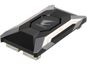 GIGABYTE AORUS SLI HB bridge RGB (2 slot spacing) GIGABYTE AORUS SLI HB bridge RGB (2 slot spacing)