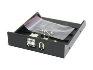 Koutech KW-F7771-B FireWire 1394a + USB 2.0 Combo Internal Front Bay Connector Module