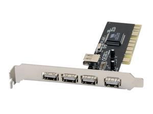 SYBA PCI USB 2.0 4+1 shared port controller card Model SD-VIA-5U SYBA PCI USB 2.0 4+1 shared port controller card Model SD-VIA-5U
