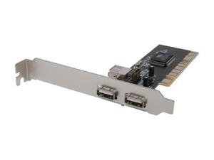 SYBA High Speed USB 2.0 2+1 Ports with 1x Internal Header PCI Card, VIA Chipset Model SD-VIA-2UH SYBA High Speed USB 2.0 2+1 Ports with 1x Internal Header PCI Card, VIA Chipset Model SD-VIA-2UH