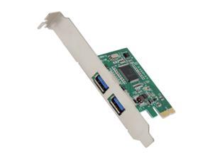 SYBA USB 3.0 2-port PCI-e Controller Card, Etron EJ168 Chipset Model