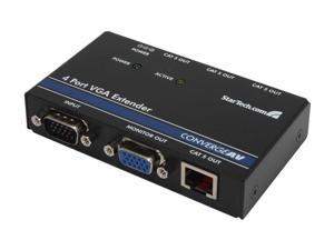 StarTech 4 Port VGA Video Extender over Cat 5 ST1214T StarTech 4 Port VGA Video Extender over Cat 5 ST1214T