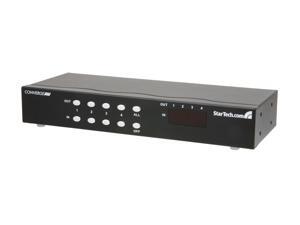 StarTech ST424MX 4x4 VGA Matrix Video Switch Splitter with Audio StarTech ST424MX 4x4 VGA Matrix Video Switch Splitter with Audio