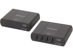 StarTech USB2004EXT2 4 Port USB 2.0 Extender over Cat5 or Cat6 - Up to 330 ft (100m) StarTech USB2004EXT2 4 Port USB 2.0 Extender over Cat5 or Cat6 - Up to 330 ft (100m)