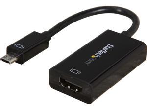 StarTech Samsung Galaxy MHL Adapter Converter - 11 Pin Micro USB to HDMI MHD2HDF11 StarTech Samsung Galaxy MHL Adapter Converter - 11 Pin Micro USB to HDMI MHD2HDF11