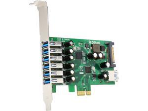 StarTech 7-port PCI Express USB 3.0 card - standard and low-profile design Model PEXUSB3S7 StarTech 7-port PCI Express USB 3.0 card - standard and low-profile design Model PEXUSB3S7